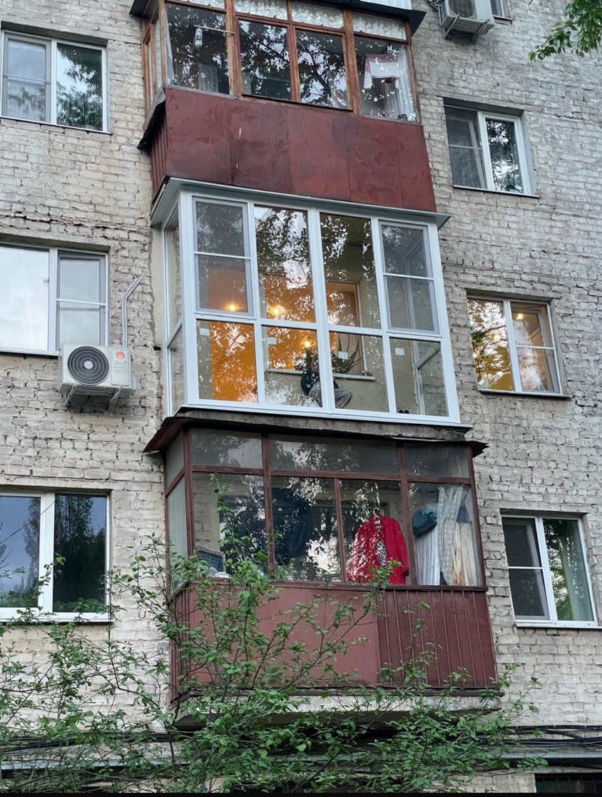 Панорамное остекление в Хрущевке